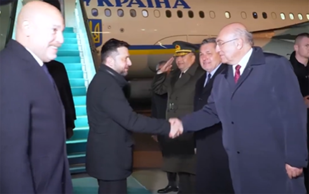 Zelenski Türkiyədədir - VİDEO