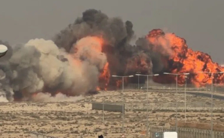 Dubayda aviaşou zamanı dəhşətli qəza - VİDEO