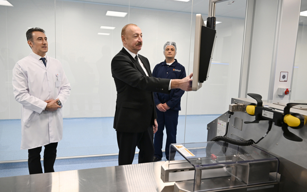 Prezident açılışda- FOTOLAR