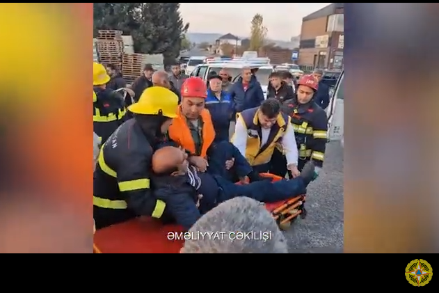 FHN Şəmkirdəkı ağır qəza ilə bağlı məlumat yaydı - VİDEO