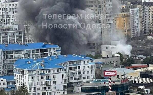 Odessada partlayışlar baş verdi