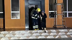 Dəhşətli yanğından yeni görüntülər - VİDEO