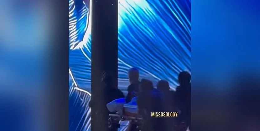 Səhnə qəzası:iştirakçı xərəkdə aparıldı