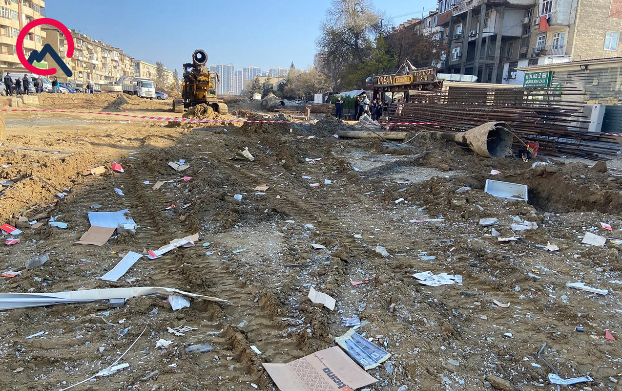 "Yeni salınan yola görə binaya yeraltı qaz sızıb" - Plaza sahibi