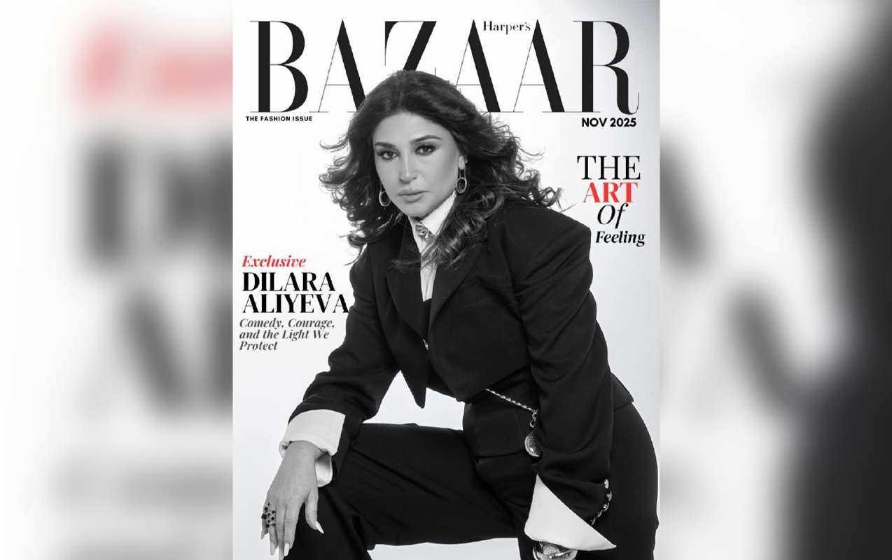 Dilarə Əliyeva "Harper&#39;s Bazaar"da - FOTOLAR