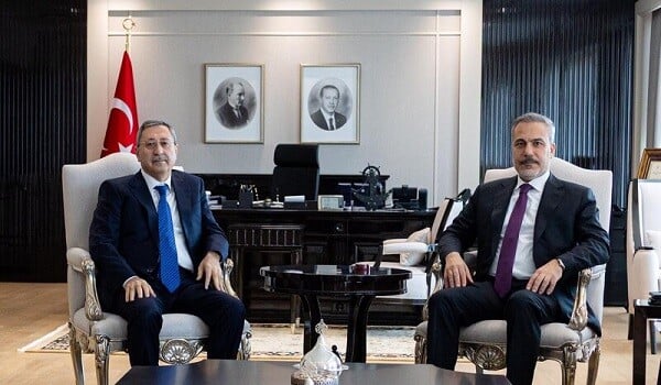 Xələf Xələfov Hakan Fidanla görüşdü