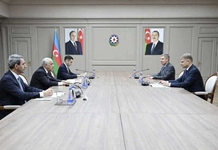 Əli Əsədov Oleg Belozyorov ilə görüşdü