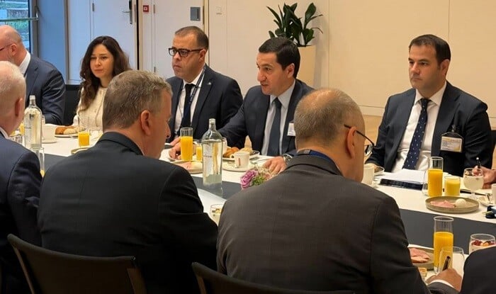 Hacıyev Brüsseldə NATO Baş Qərargahında - FOTO