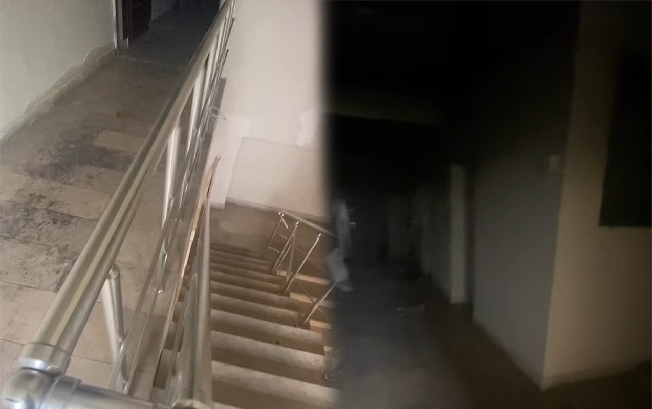 Yanğında 3 nəfərin öldüyü bina təmir olunur- Video