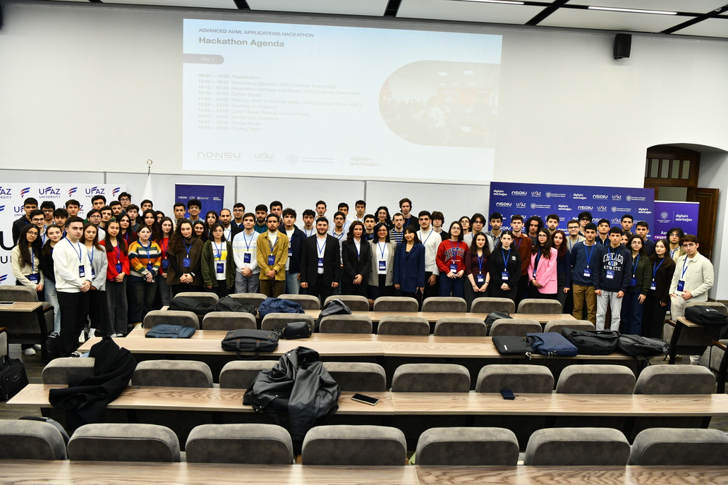 ADNSU və UFAZ tələbələri üçün süni intelektlə bağlı hakaton keçirilir