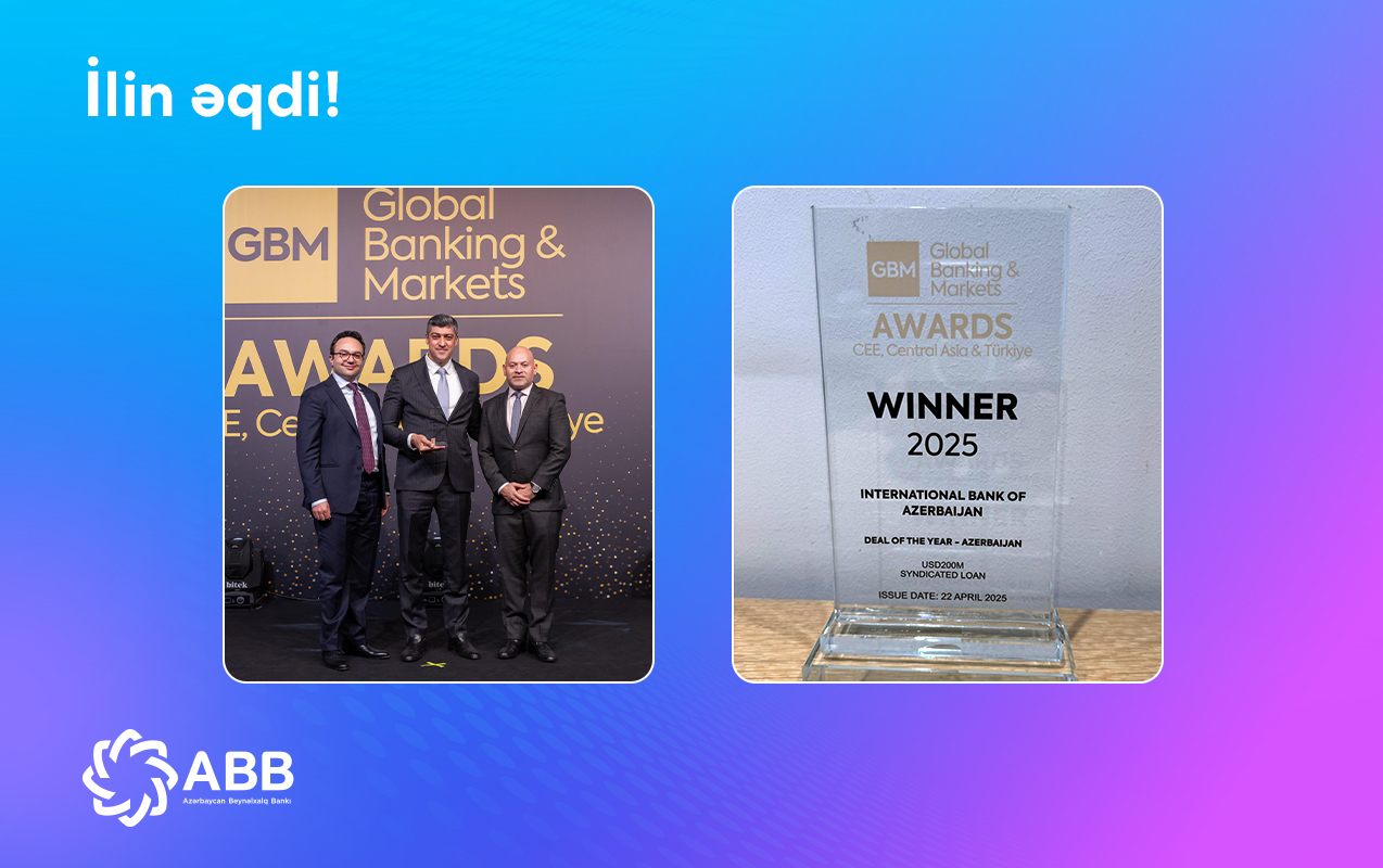 ABB "İlin əqdi" mükafatını qazandı!