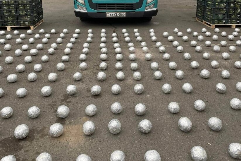 Ötən ay sərhəddə 57 milyon manatlıq qaçaqmal tutulub