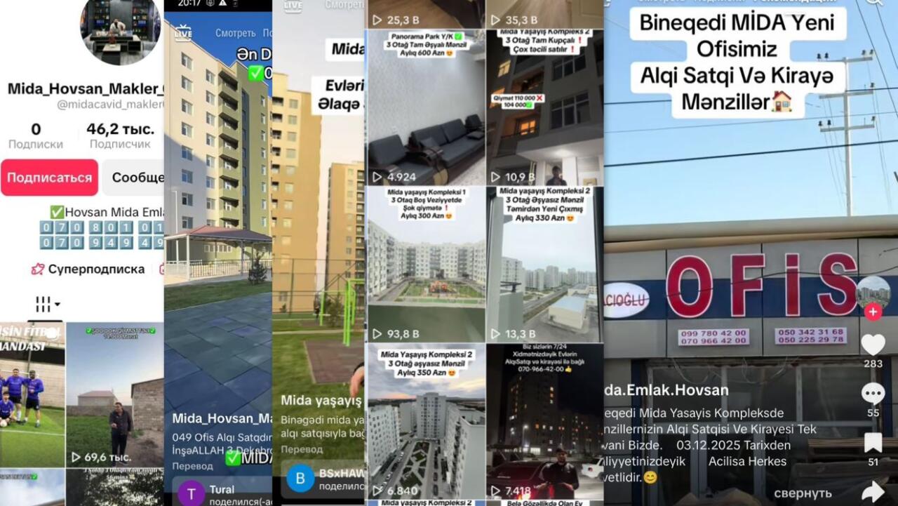 MİDA mənzillərinin qanunsuz satışını təşkil edən 12 nəfər saxlanılıb - FOTO