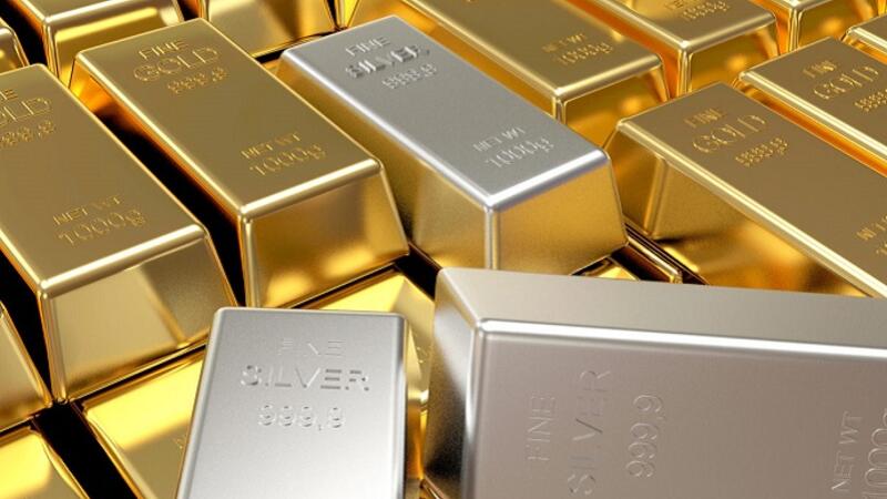 Qızıl ucuzlaşdı, gümüş bahalaşdı