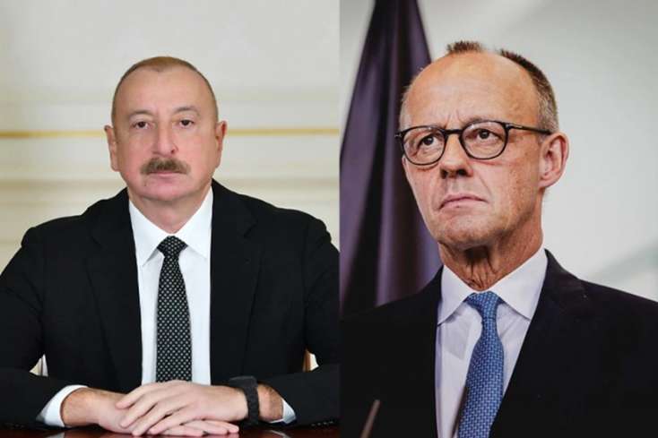 Almaniya kansleri İlham Əliyevə zəng edib