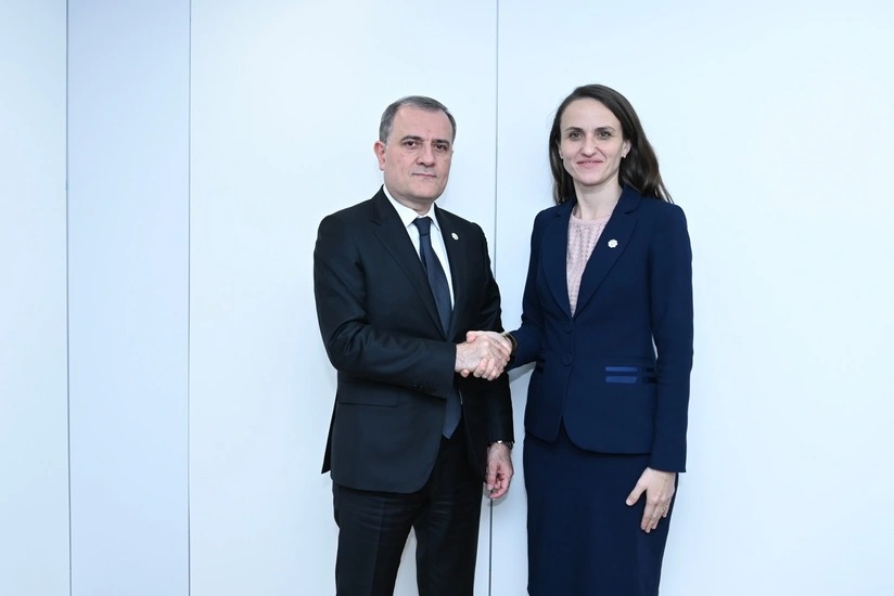 Ceyhun Bayramov Vyanada rumıniyalı həmkarı ilə görüşdü