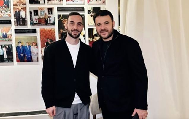 Emin Ağalarov Marko Yankoviçlə görüşdü- FOTO