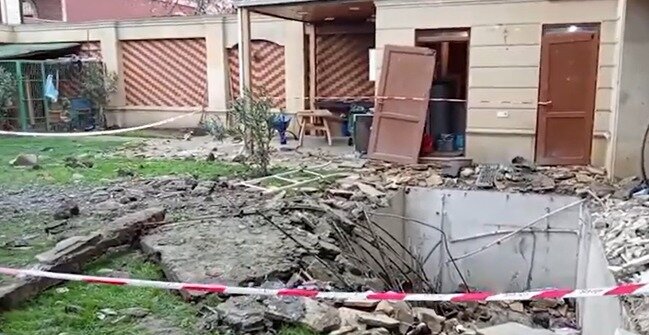 Bakıda partlayışın baş verdiyi villa vəzifəli şəxsin qardaşının imiş