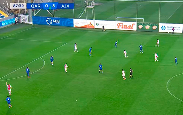 "Qarabağ"ın gəncləri "Ayaks"dan 8 qol buraxdı