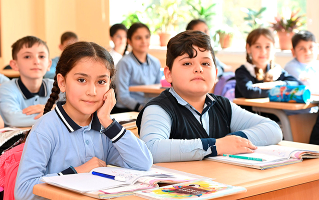 Tovuz məktəbində TÜSTÜLƏNMƏ – Müəllim və bir şagird...