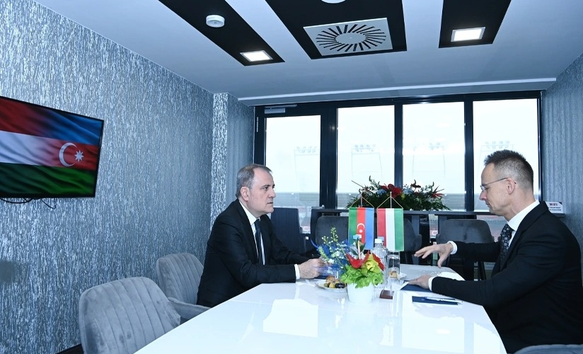 Ceyhun Bayramovla Peter Siyarto arasında təkbətək görüş olub