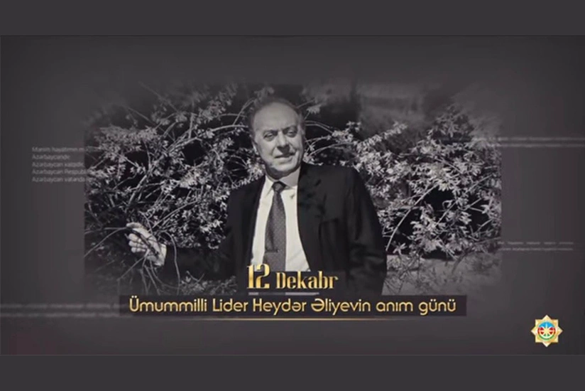 DTX Heydər Əliyevin anım günü ilə bağlı video paylaşdı