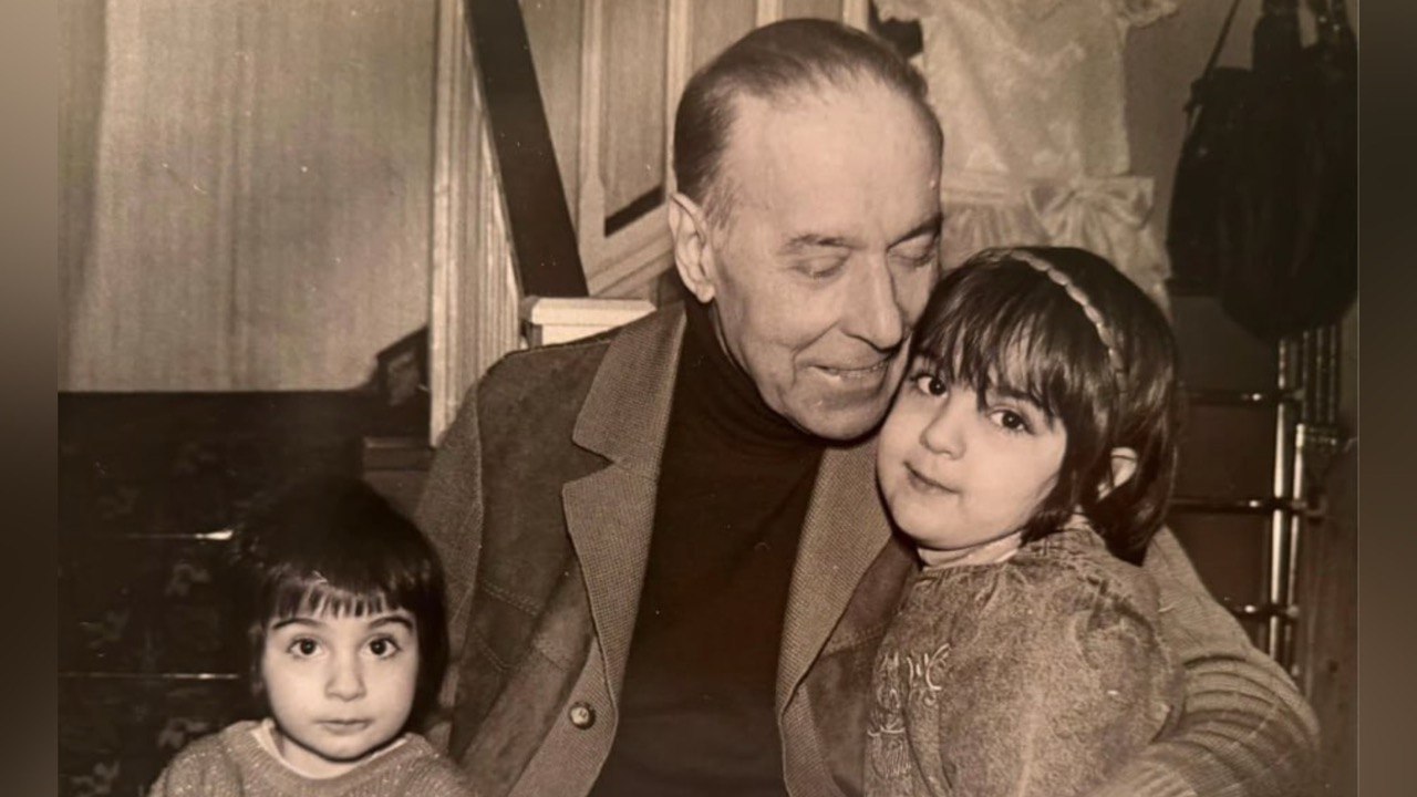 Leyla Əliyevanın Ulu Öndərlə arxiv FOTOSU