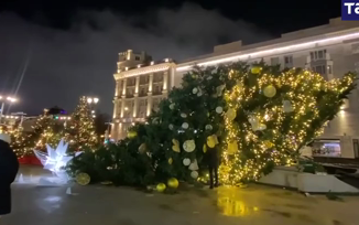 Moskvada güclü külək və qar başladı