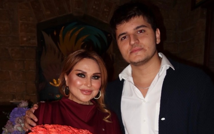 Mələkxanım Eyubova oğlunu belə təbrik etdi -FOTOLAR