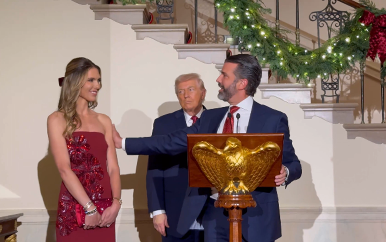 Trampın oğlu nişanlandı- VİDEO