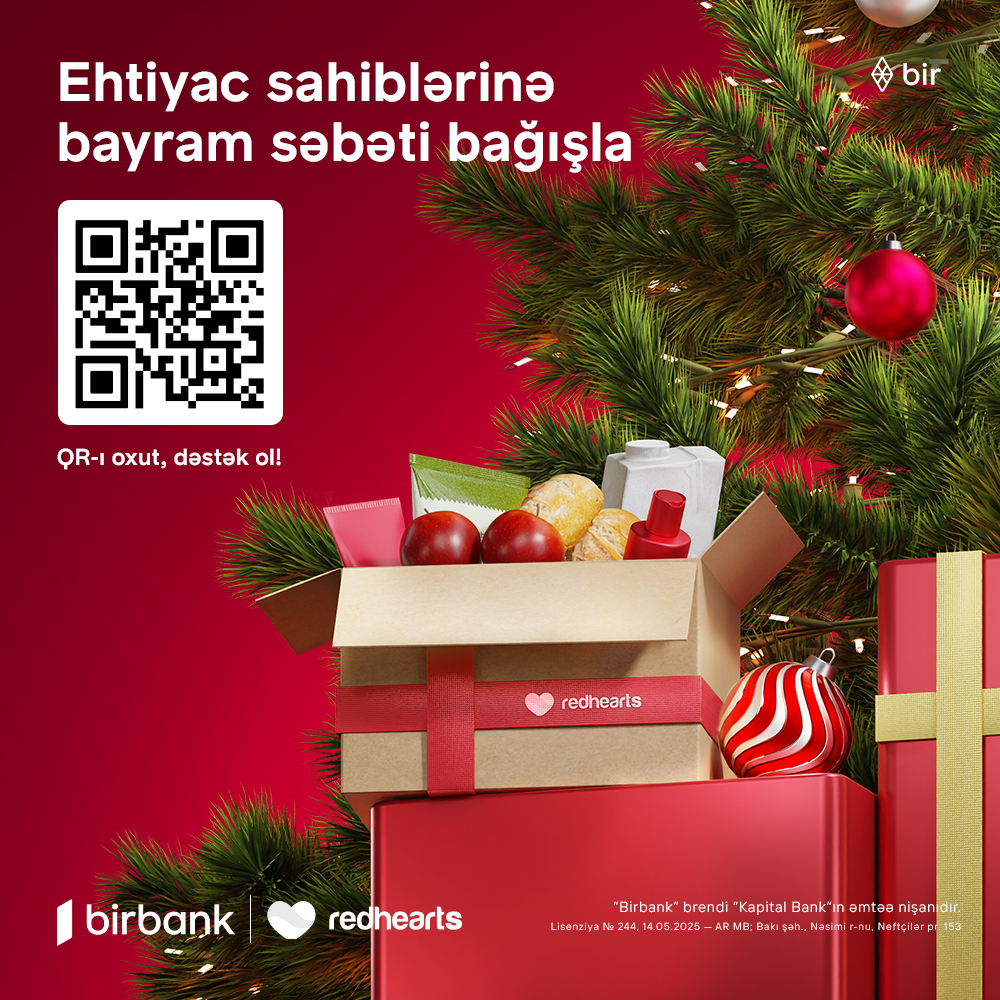 Qırmızı Ürəklər Fondu "Bayram Səbəti" xeyriyyə aksiyasına start verir