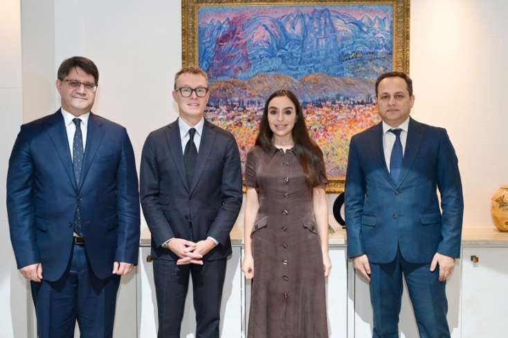 Leyla Əliyeva Robb Butlerlə görüşdü