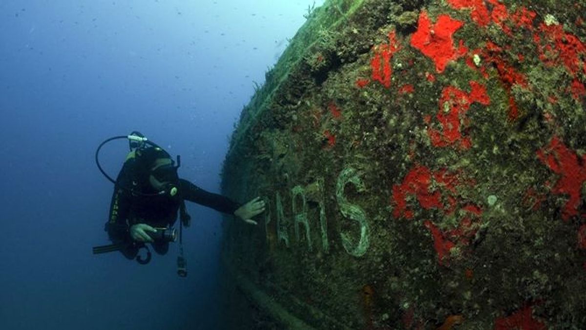 Tonlarla qızıl olan batmış gəmini heç kim xilas etmək istəmir