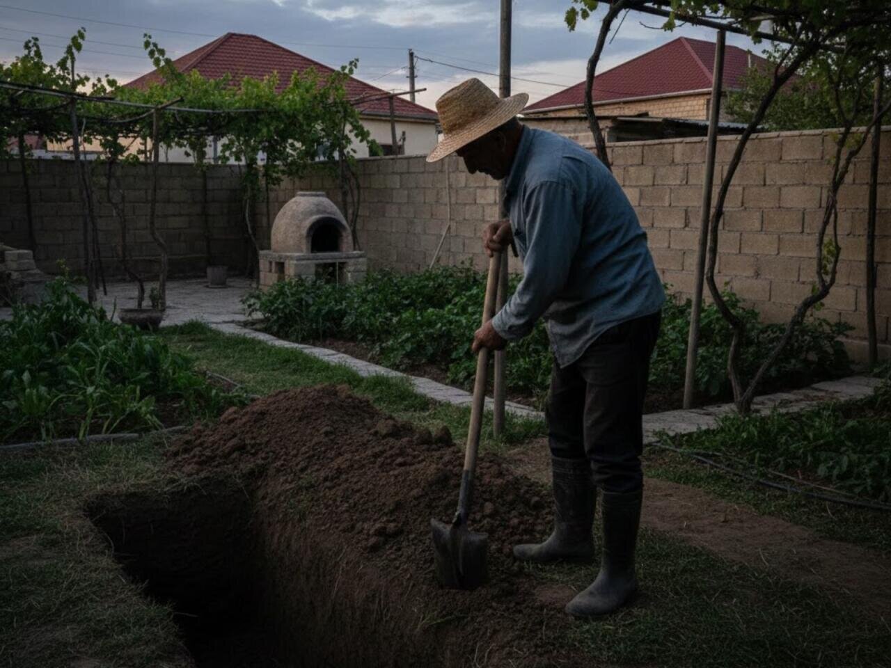 Ev sahibini basdırıb üstündə it damı tikdi - Xaçmazda dəhşətli qətl