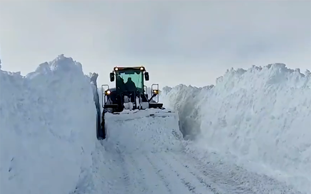 Kəlbəcərdə qarın hündürlüyü 35 santimetri keçib
