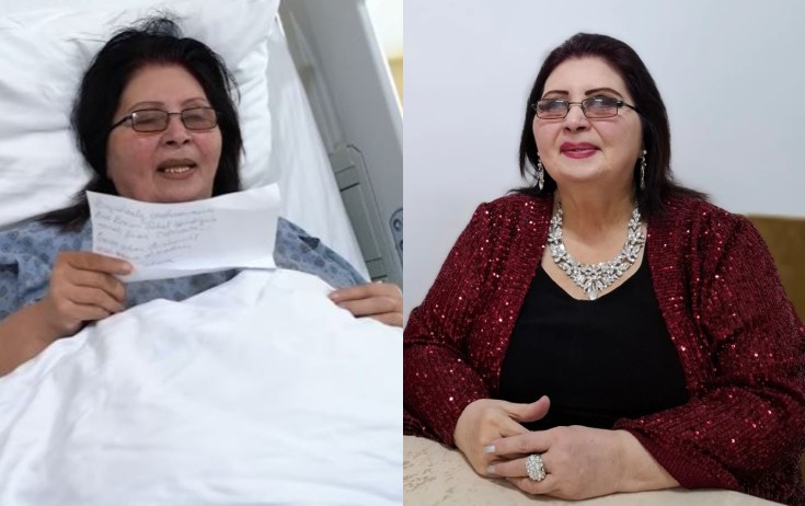 Şahnaz Haşımova əməliyyatdan sonra ilk dəfə -Foto
