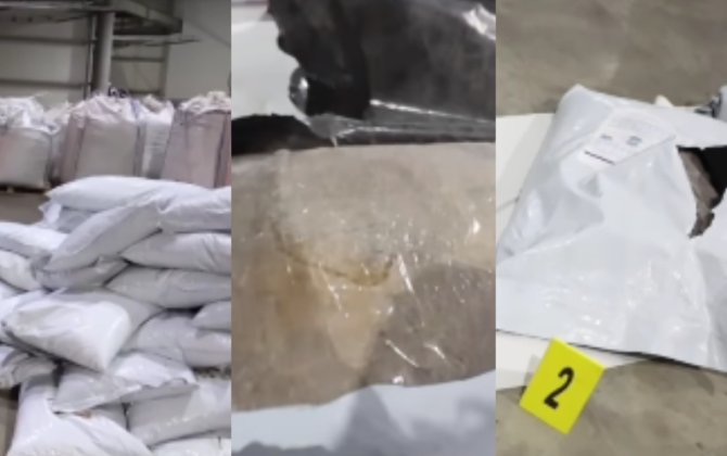 Gürcüstanda 50 milyonluq heroin müsadirə edildi