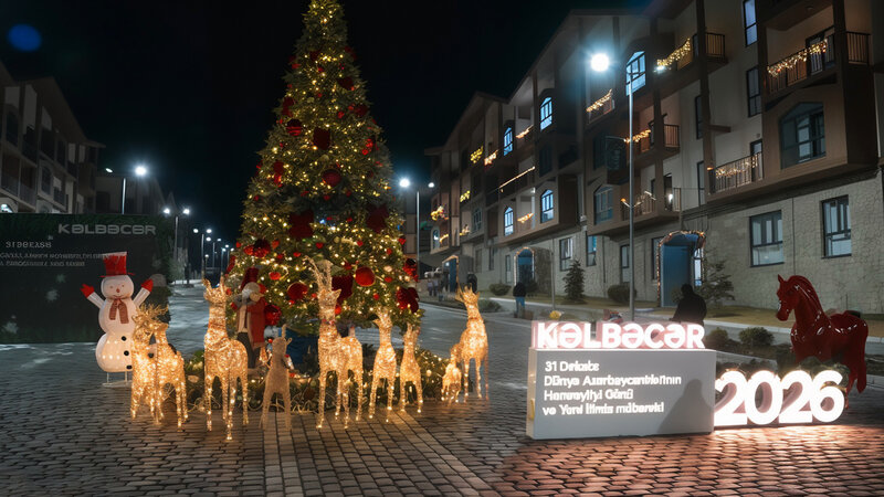 Kəlbəcərdə ilk dəfə Yeni il tədbiri keçirildi