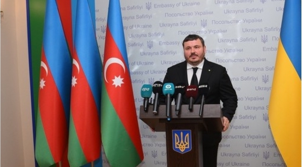 Ukrayna səfiri Azərbaycana təşəkkür etdi