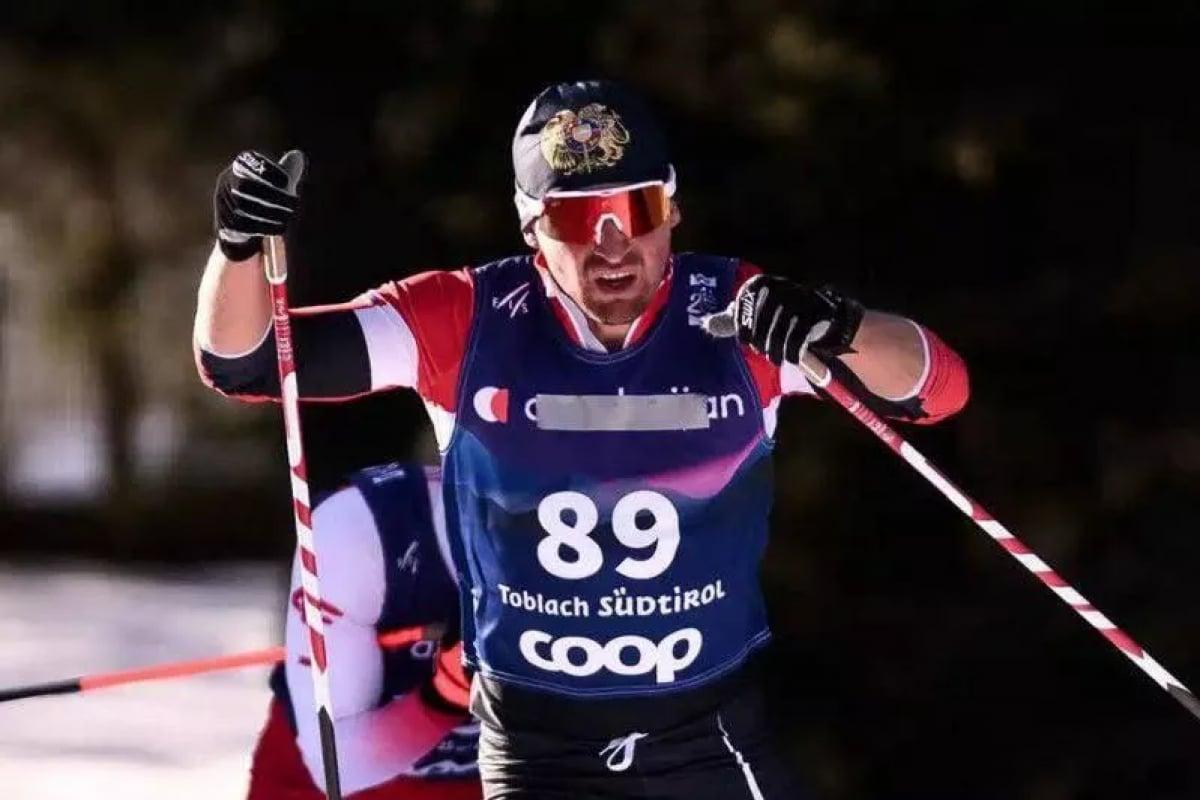 Erməni xizəkçi Azərbaycan sözünü gizlətdi, cərimə olundu