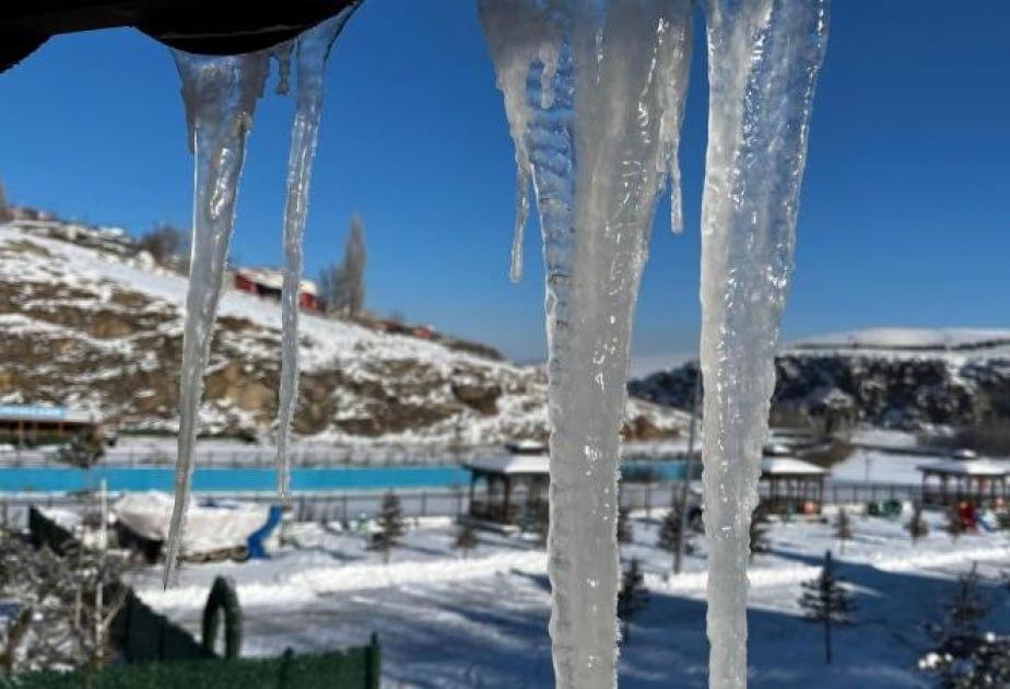 Türkiyədə şiddətli şaxtalar: Termometrlər mənfi 36 dərəcəni göstərir