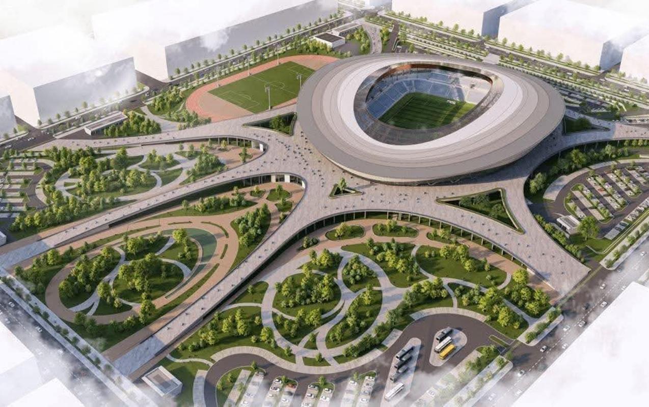 "İmarət" stadionunun tikintisinə 60 milyondan çox pul ayrıldı