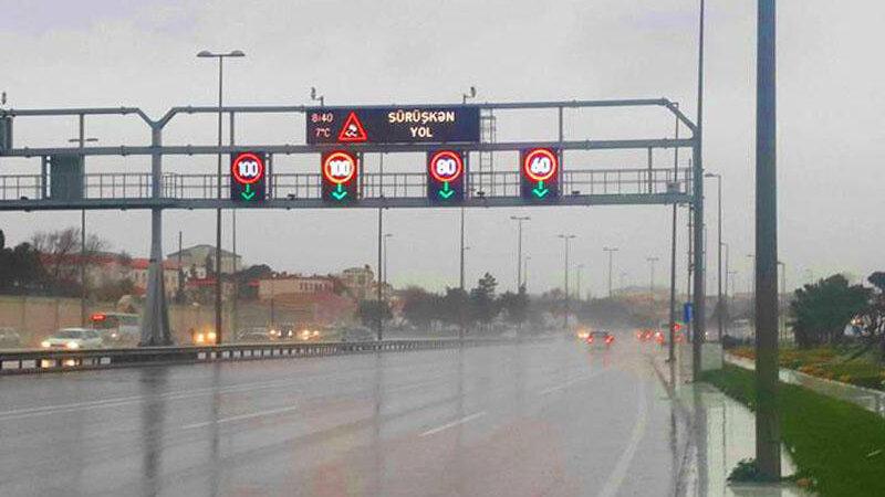 Zığ dairəsi-Hava Limanı yolunda sürət həddi endirildi