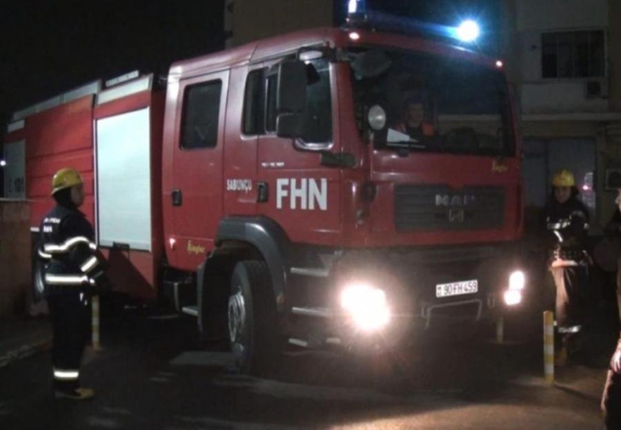 Masazırda yanğın: xəsarət alan var