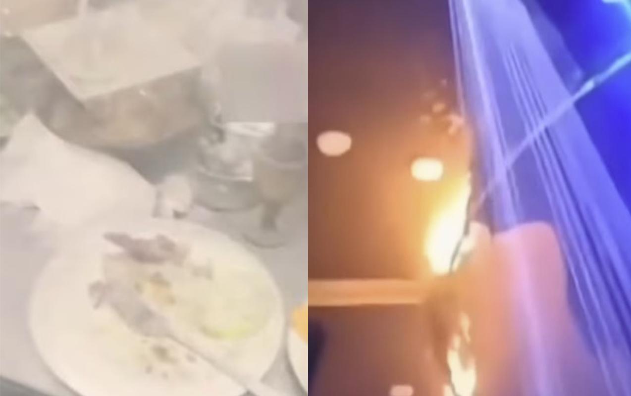 Toy zamanı daha bir şadlıq sarayında yanğın oldu-VİDEO