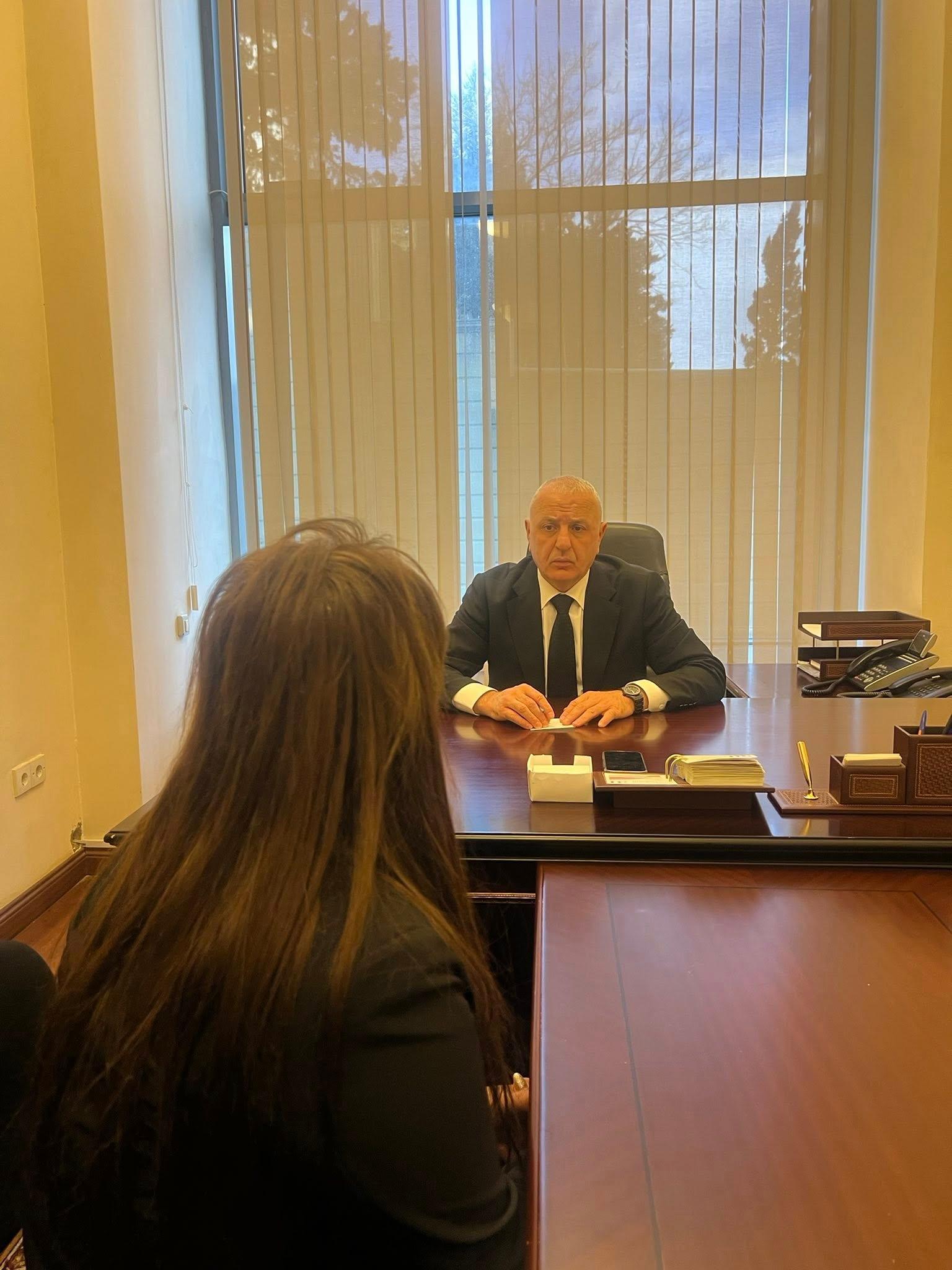 Ülvi Quliyev növbəti qəbul keçirib - FOTOLAR