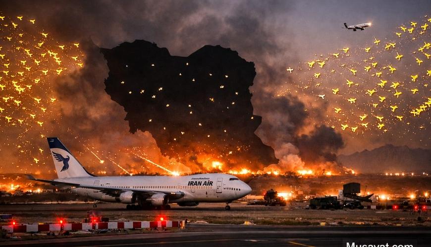 İran tam hava blokadası elan etdi