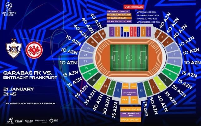 "Qarabağ" – "Ayntraxt" matçının biletləri bu tarixdə satışa çıxır