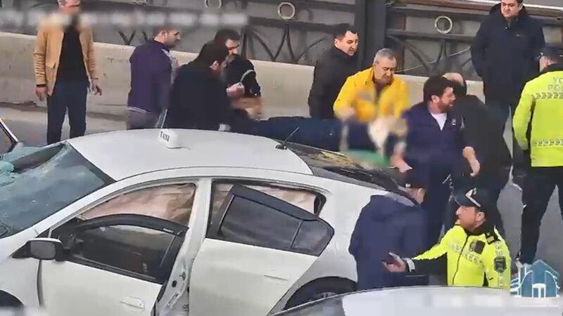 Nəsimidə yol qəzası - Xəsarət alanlar var