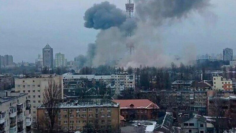 Kiyevdə partlayış səsləri eşidilib